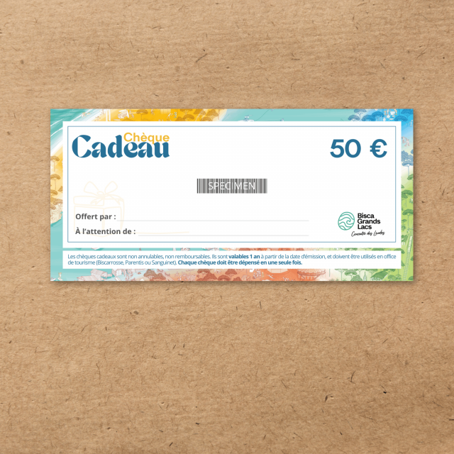 Chèques cadeaux