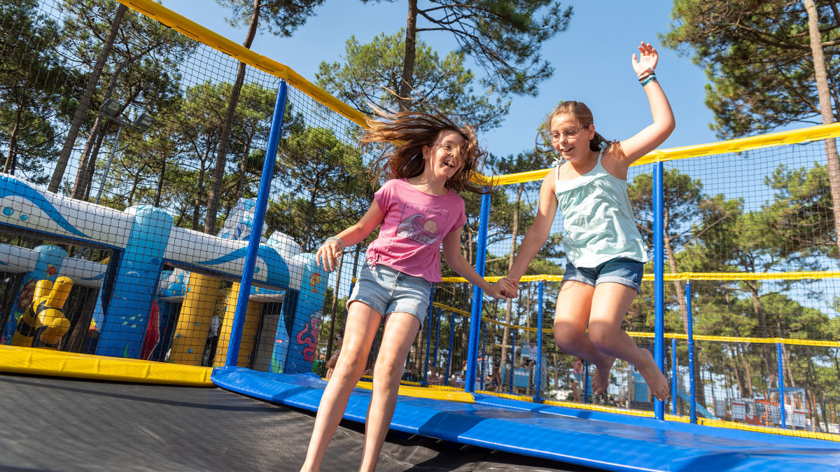 Campéole Plage Sud Trampoline