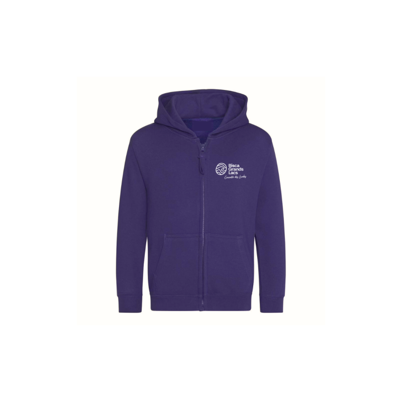 sweat zippé marine